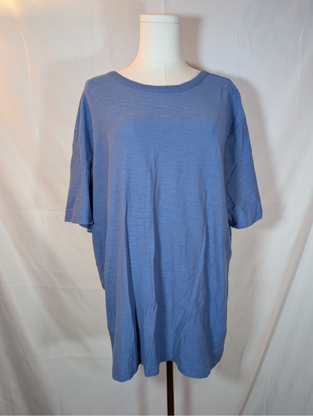 dip Mens XXL Blue Cotton T-Shirt